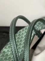 Goyard Green Goyardine Coated Canvas and Leather Saint Louis GM Tote - Image 5