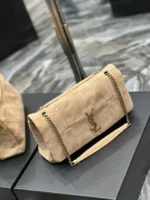 YSL Jamie Medium Shoulder Bag in Beige - Image 3