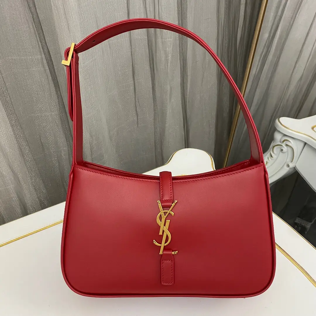 Saint Laurent le 5 a 7 mini hobo bag - Red