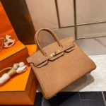 HERMES BIRKIN 30CM GOLD TOGO LEATHER GOLD HARDWARE - Image 2