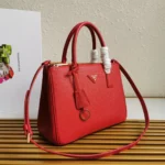 PRADA MEDIUM GALLERIA 28 RED SAFFIANO LEATHER - Image 2