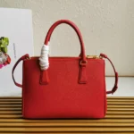 PRADA MEDIUM GALLERIA 28 RED SAFFIANO LEATHER - Image 4