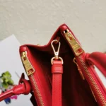 PRADA MEDIUM GALLERIA 28 RED SAFFIANO LEATHER - Image 5