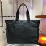 PRADA SHOPPING BAG 40 IN BLACK NYLON FABRIC - Image 3