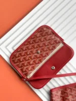 Goyard Red Anjou GM Tote bag - Image 4