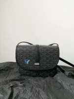 GOYARD Goyardine Belvedere III PM Messenger Bag Jet Black - Image 2