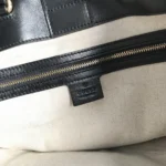 Gucci Brown Large GG Canvas 1955 Horsebit Chain Tote Beige - Image 6