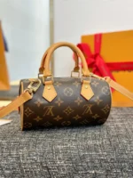 LV Nano Speedy Monogram Handbag - Image 6