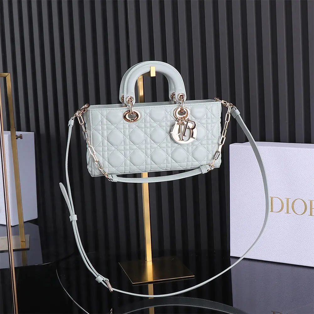Dior Medium Blue Lady D-Joy Bag(