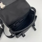 PRADA MESSENGER BAG 22 IN BLACK RE-NYLON - Image 2