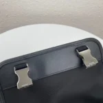 PRADA MESSENGER BAG 22 IN BLACK RE-NYLON - Image 4
