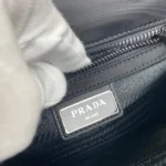 PRADA MESSENGER BAG 22 IN BLACK RE-NYLON - Image 6