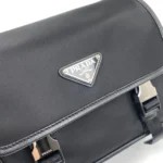 PRADA MESSENGER BAG 22 IN BLACK RE-NYLON - Image 7