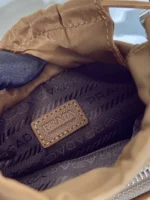 PRADA PHONE BAG 18 IN SEPIA BROWN RE-NYLON - Image 5