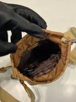 PRADA PHONE BAG 18 IN SEPIA BROWN RE-NYLON - Image 2