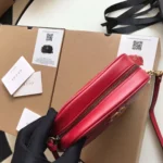 GUCCI Calfskin Matelasse Mini GG Marmont Chain Shoulder - Image 6