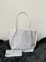 Goyard Anjou Reversible Tote Coated Canvas Mini - Image 2