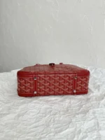 Goyard Saint Jeanne Bag Coated Canvas PM Red 9496843 - Image 2