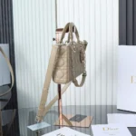 Dior Medium Beige Lady D-Joy Bag - Image 3