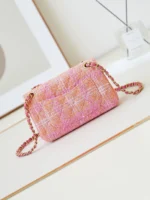 Chanel Woven Crossbody Bag - Image 4