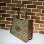 Gucci Horsebit 1955 GG Supreme Canvas Leather - Image 2