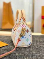 Louis Vuitton X Takashi Murakami Nano Speedy Bag - Image 4