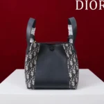 Dior Medium Signature Bucket Bag - Image 3
