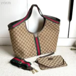 Gucci Giglio Tote Brown Top quality 1:1 Replica - Image 8
