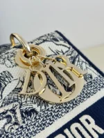 CHRISTIAN DIOR BAG Lady D-lite Bag Blue - Image 2