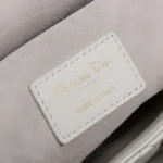 Dior Medium White Lady D-Joy Bag - Image 6