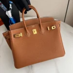 Hermes Birkin 25 Gold colour with Gold Hardware - Image 8