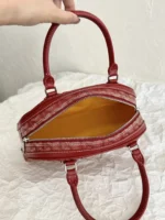 Goyard Saint Jeanne Bag Coated Canvas PM Red 9496843 - Image 7