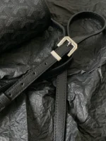 GOYARD Goyardine Belvedere III PM Messenger Bag Jet Black - Image 7