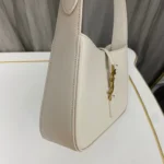 Saint Laurent le 5 a 7 mini hobo bag - White - Image 3