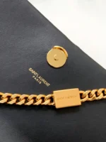 Saint Laurent Black Leather Small Kate Tassel Crossbody Bag - Image 6