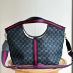 Gucci Giglio Tote Blue Top quality 1:1 Replica - Image 4