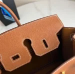 Hermes Birkin 25 Gold colour with Gold Hardware - Image 7