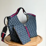 Gucci Giglio Tote Blue Top quality 1:1 Replica - Image 2
