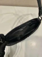 Prada Cleo crystal-embellished Shoulder Bag - Image 5