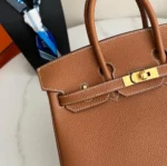 Hermes Birkin 25 Gold colour with Gold Hardware - Image 2