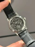 Audemars Piguet Tourbillon Openworked 26600 Replica 11 Gray Skeleton Movement 41mm - Image 5