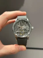 Audemars Piguet Tourbillon Openworked 26600 Replica 11 Gray Skeleton Movement 41mm