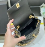 Chanel Charm Backpack Replica 11 Black Smooth Leather 18x18x8cm - Image 2