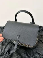 Goyard Mini Backpack Black Super Quality Monogram Pattern Size 23x19cm - Image 5