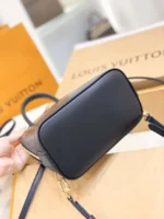 Louis Vuitton LV Alma Backpack Womans Black 15x20x10cm - Image 4