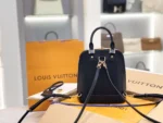Louis Vuitton LV Alma Backpack Womans Black 15x20x10cm - Image 6