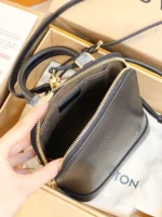 Louis Vuitton LV Alma Backpack Womans Black 15x20x10cm - Image 5