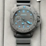DONG HO PANERAI SUBMERSIBLE REPLICA CARBON MAT XANH NHA MAY VS 42MM 9 300x300 1