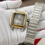 Dong Ho Cartier Santos CRW2SA0030 Replica 11 Mat Xam Nha May BV 39 3 600x600 1
