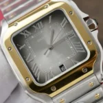 Dong Ho Cartier Santos CRW2SA0030 Replica 11 Mat Xam Nha May BV 39 5 600x600 1